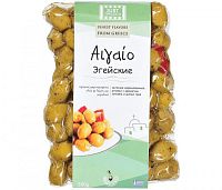 Оливки Just Greece Эгейские лимон/травы 500 г