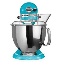 Планетарный миксер KitchenAid Artisan 5KSM150PSECL голубой кристалл