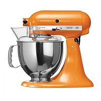Планетарный миксер KitchenAid Artisan KSM150PSETG мандарин