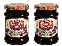 Варенье Домашние традиции Вишня 320 гр набор 2 банки