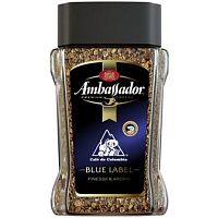 Кофе растворимый сублимированный	Ambassador	Blue Label 95 гр. стекло