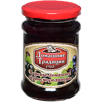 Варенье Домашние традиции Черная смородина 350 гр набор 2 банки