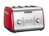 Тостер на 4 хлебца KitchenAid красный 5KMT421EER